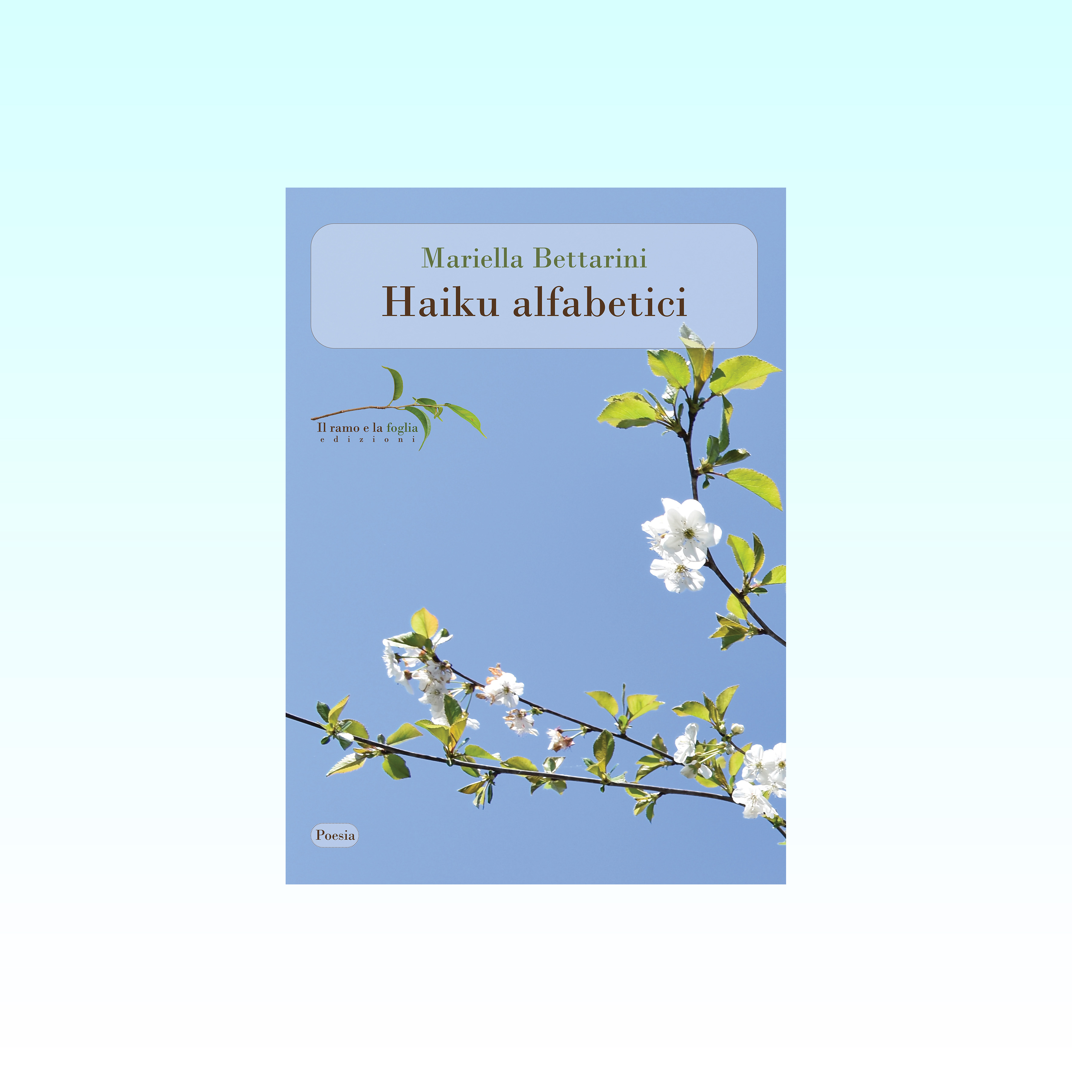 La copertina di “Haiku alfabetici”