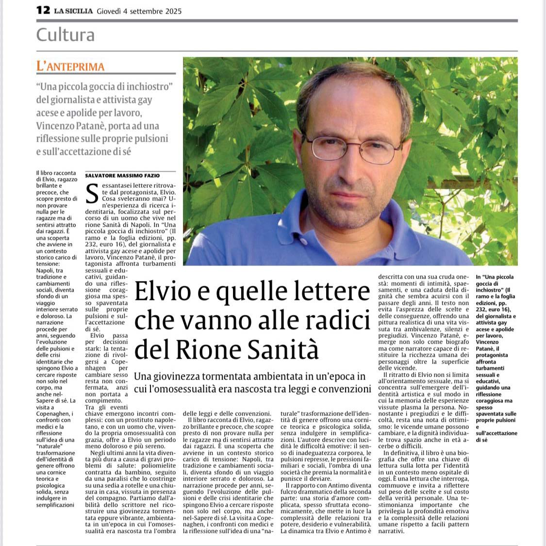 La Sicilia del 04/09/2025