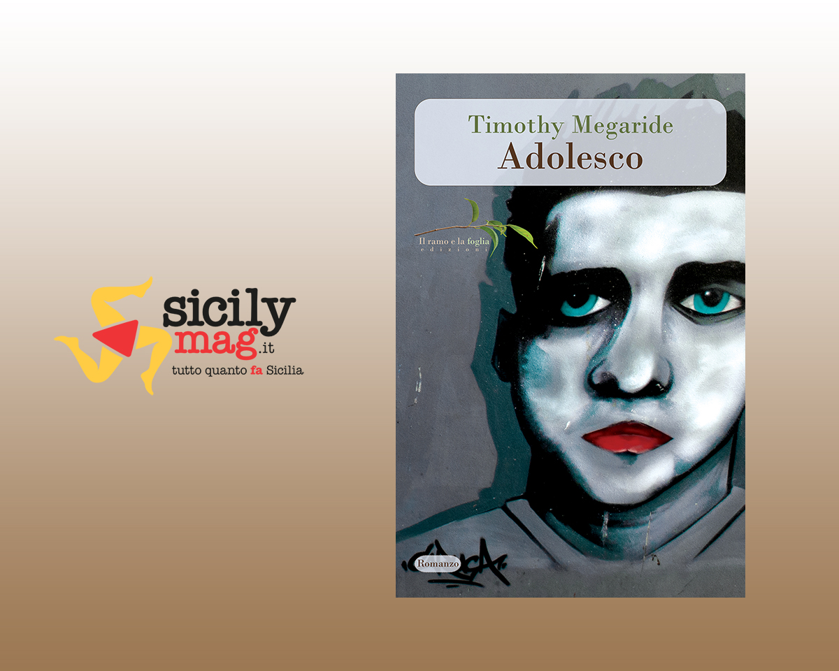 Logo di Sicilymag.it e copertina di “Adolesco”