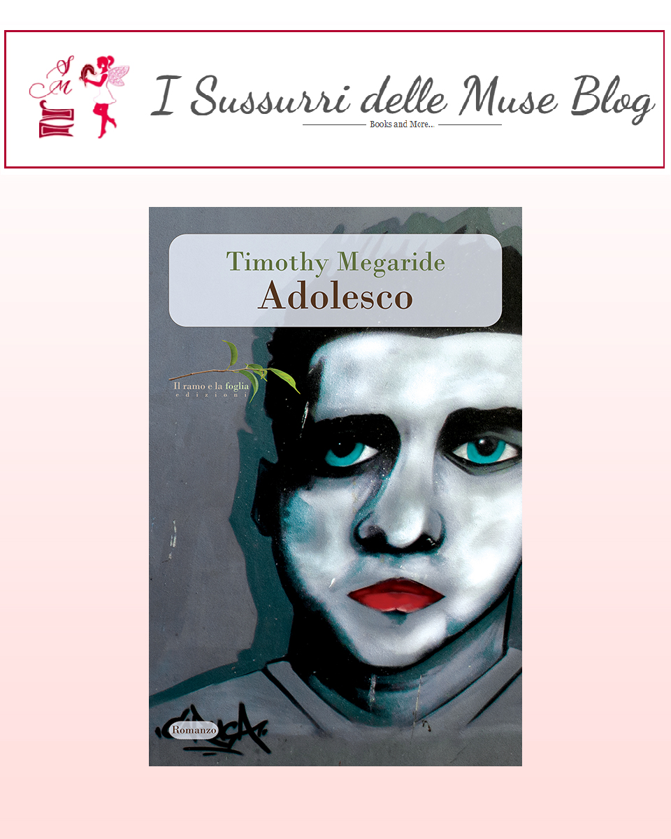 Logo di “I Sussurru delle Muse” e copertina di “Adolesco”