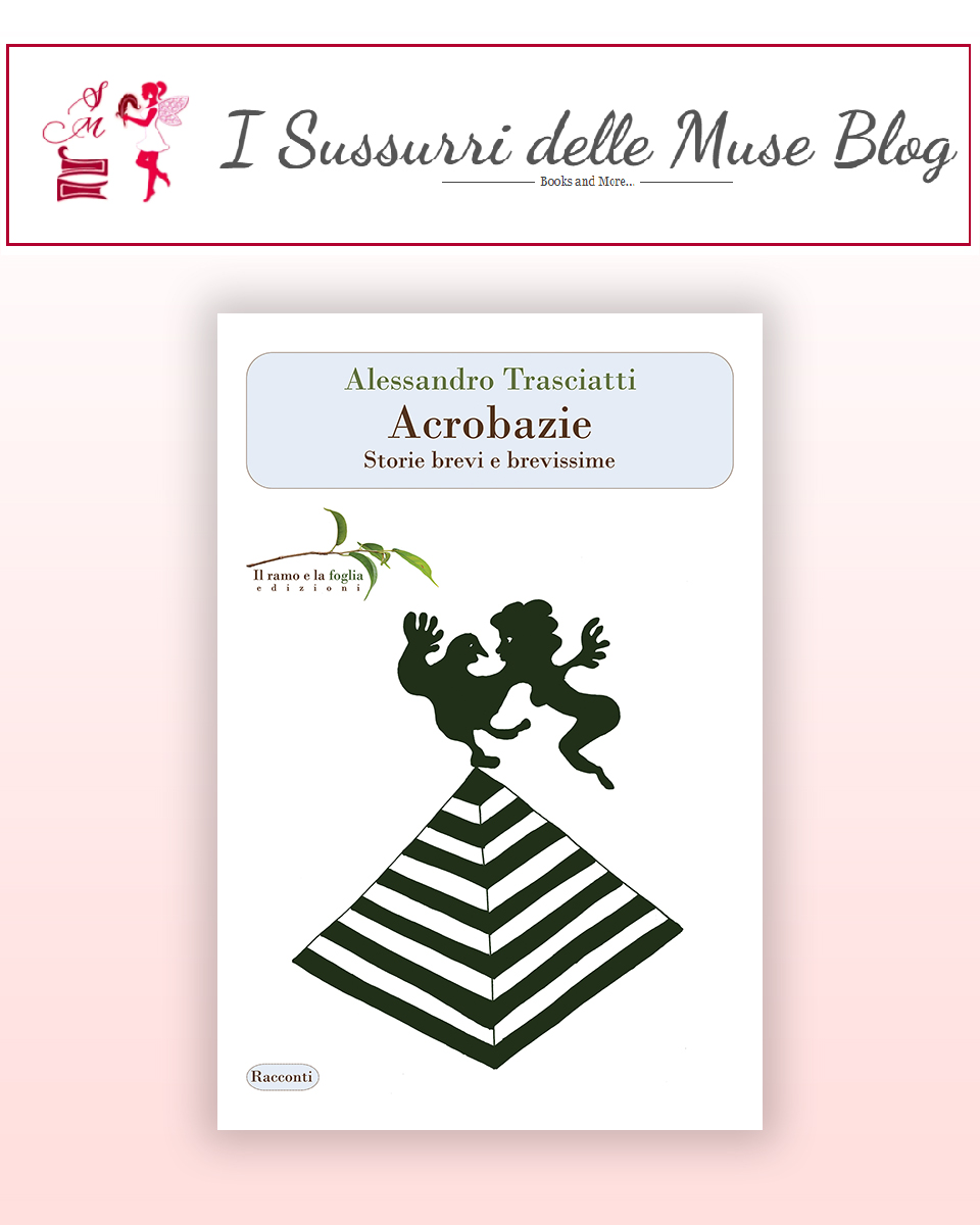 Logo di “I Sussurru delle Muse” e copertina di “Acrobazie”