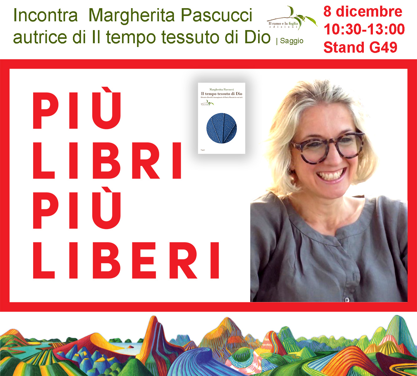 Margherita Pascucci a Più Libri Più Liberi