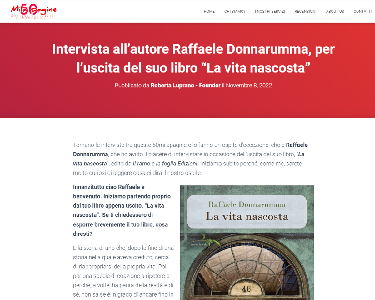 grafica del blog 50 Mila pagine